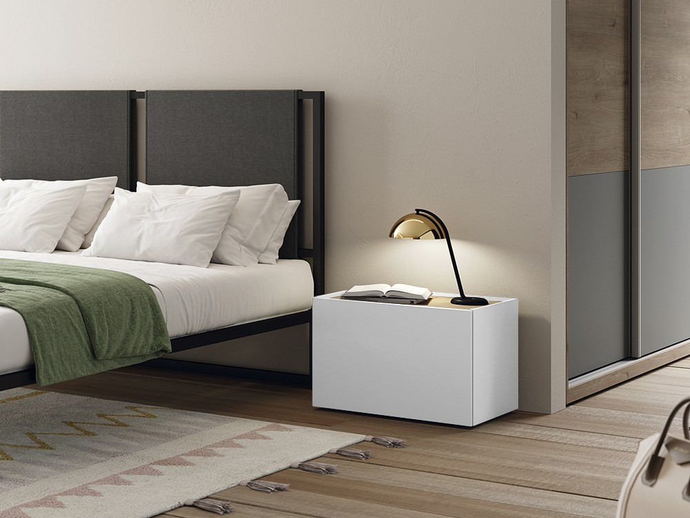 Mesita de noche con dos cajones Pool Kalm de Mobenia - 9