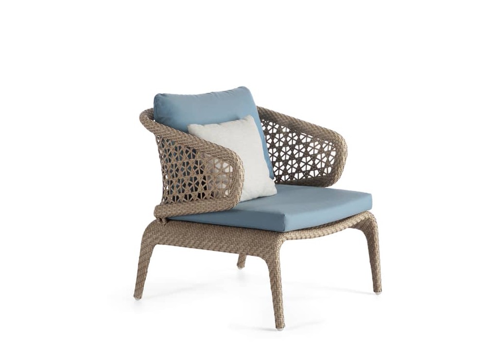 Sillón de exterior Journey con cojines tapizados de Skyline - 2