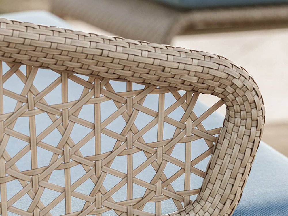 Sillón de exterior Journey con cojines tapizados de Skyline - 7