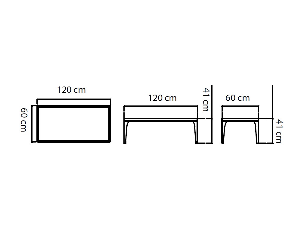 Mesa de centro Journey Skyline Design