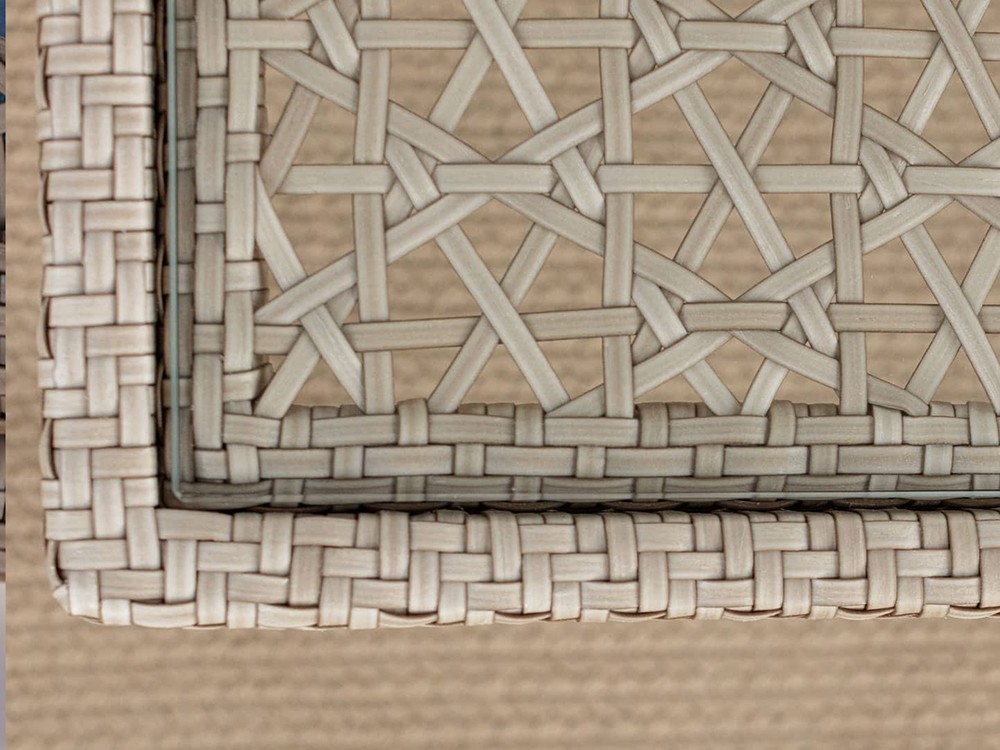 Mesa alta de exterior alta Journey de fibra trenzada de Skyline - 5 Mesa alta de exterior alta Journey de fibra trenzada de Skyline - 5