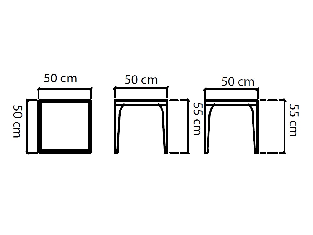 Set Balcony con dos sillones de aluminio blanco y fibra sintética trenzada con cojines y una mesa auxiliar Brafta de Skyline - 5