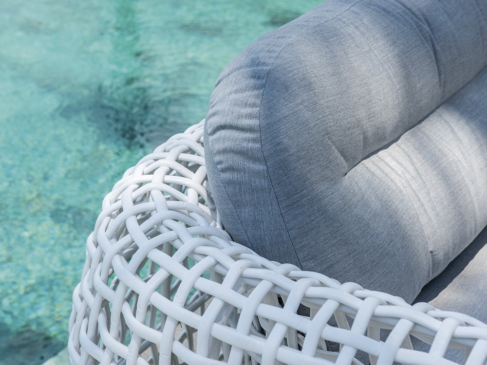 Sofá de dos o tres plazas de fibra sintética Dynasty de Skyline - 8