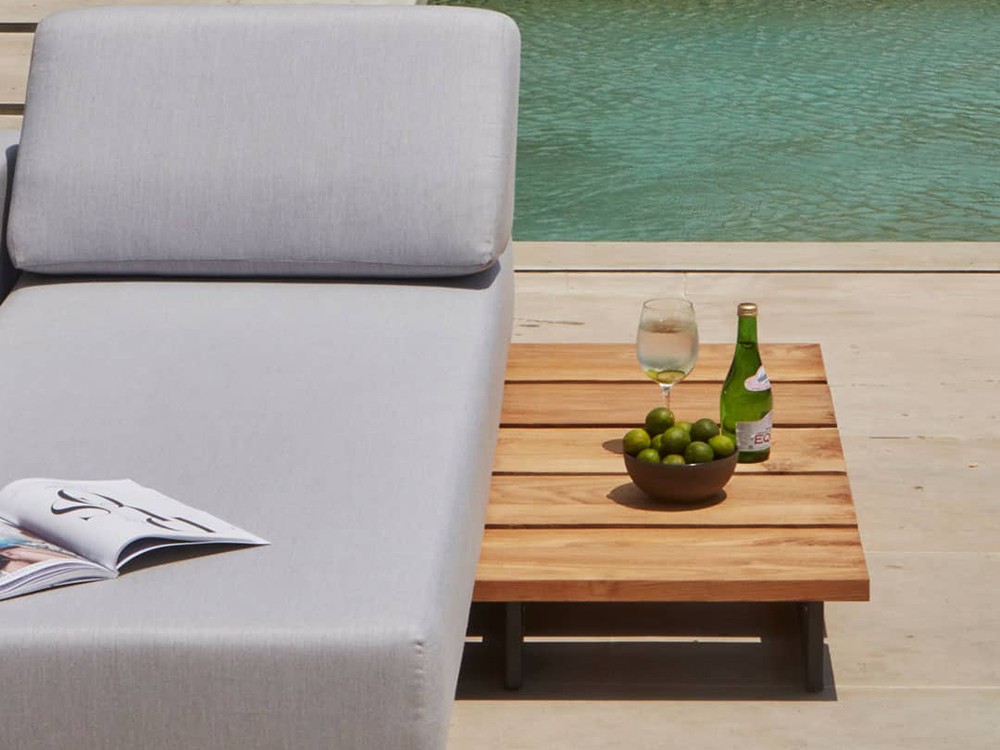 Mesa de centro de madera de teca Ona de Skyline - 14