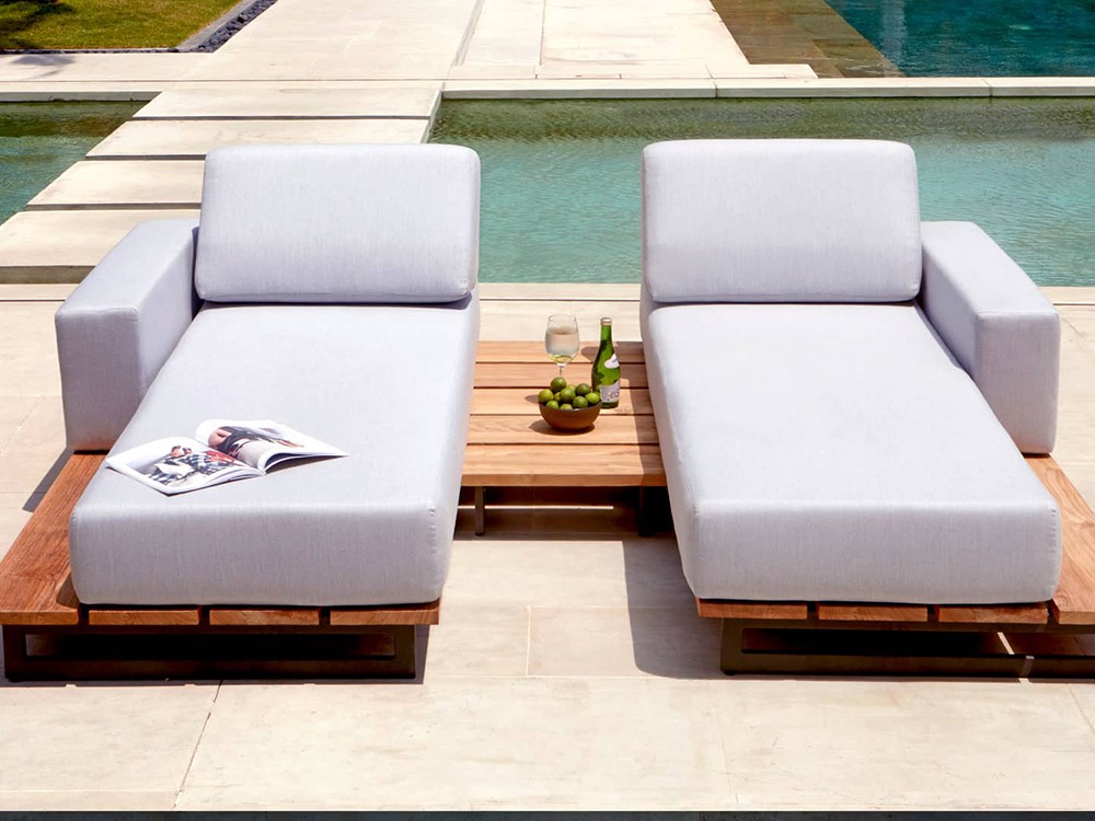 Mesa de centro de madera de teca Ona de Skyline - 15