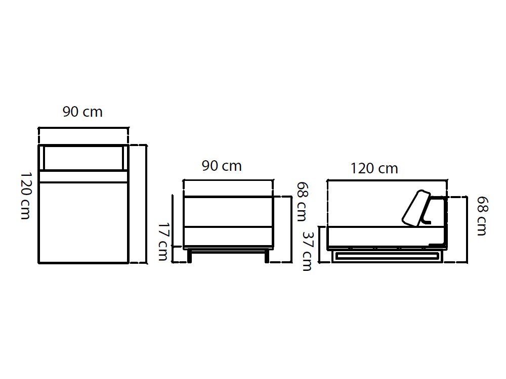 Sofá modular exterior de aluminio con cuerda trenzada y cojines tapizados Ona de Skyline - 9