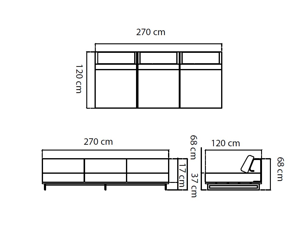 Sofá modular exterior de aluminio con cuerda trenzada y cojines tapizados Ona de Skyline - 11