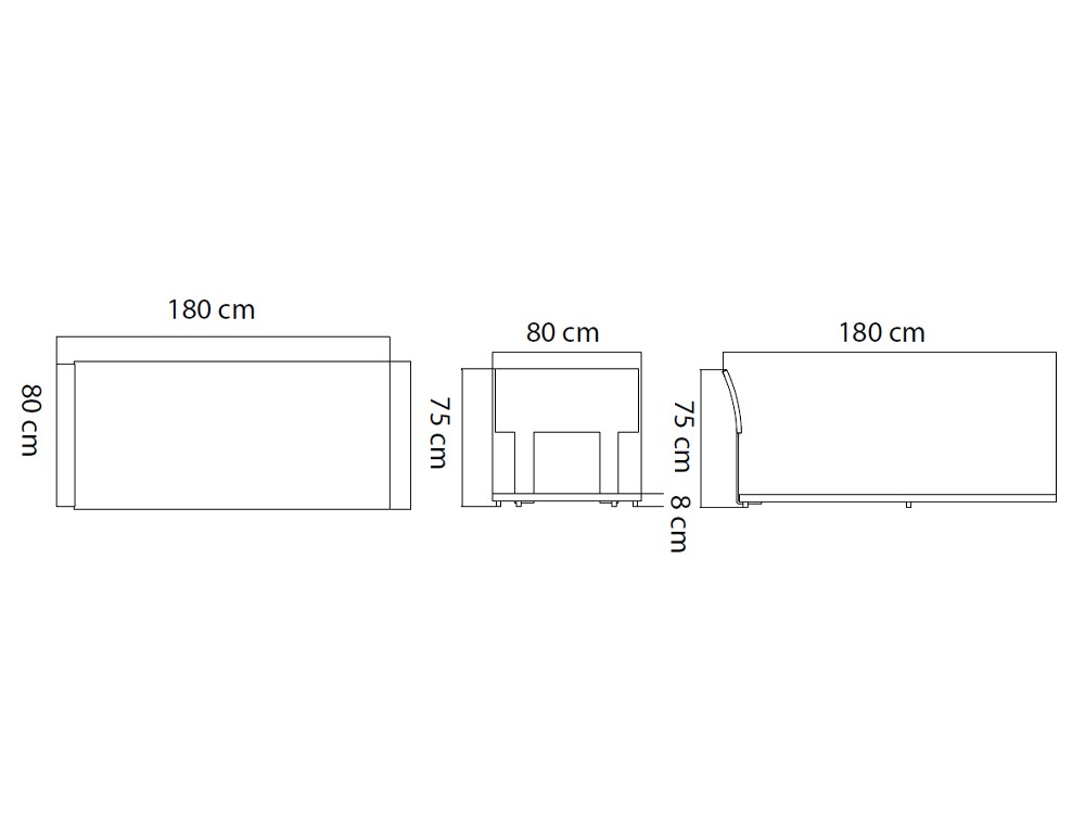 Tumbona de aluminio y tiras de cuerda trenzada con cojines tapizados Ona de Skyline Design - 4