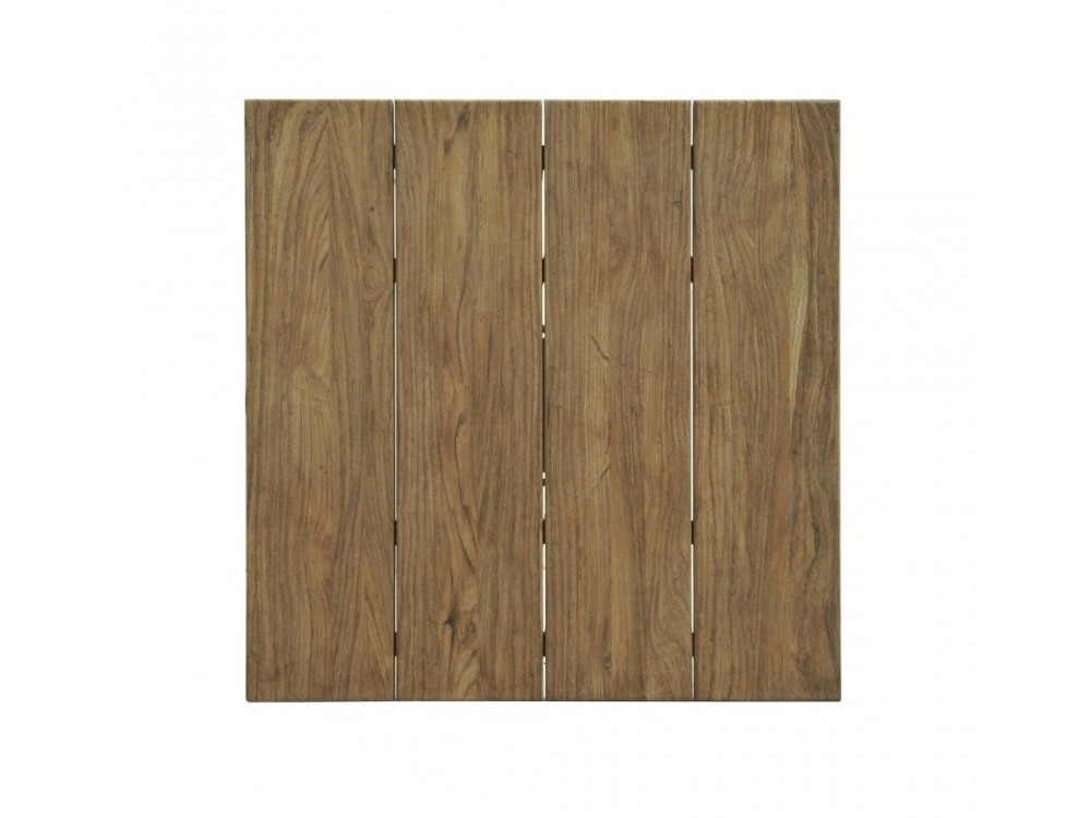 Mesa cuadrada o redonda de teca Alaska