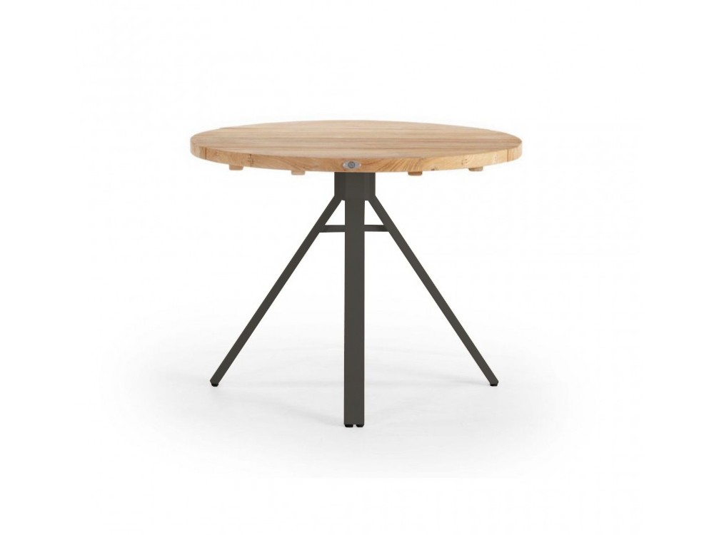 Mesa cuadrada o redonda de teca Alaska