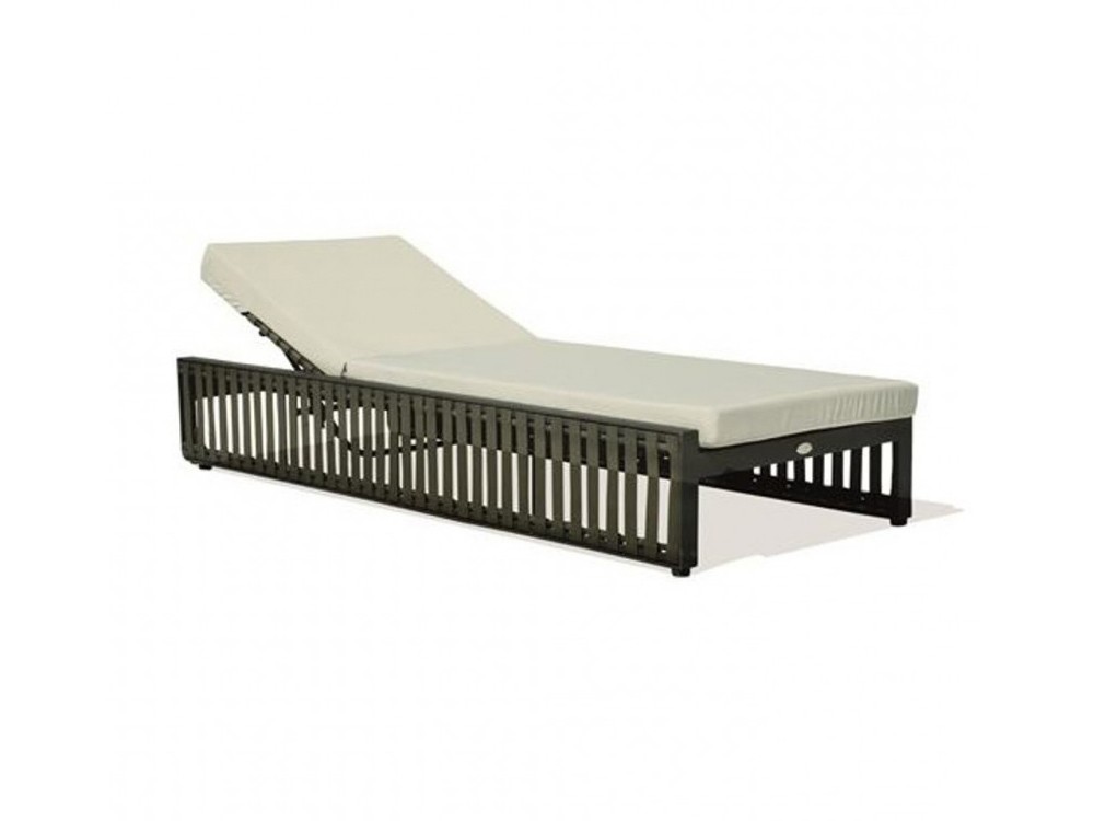 Tumbona de aluminio y cinta Horizon de Skyline Design - 2