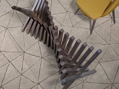 Mesa de comedor Alf Fix Glass de Nacher