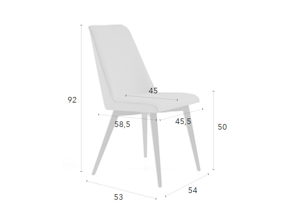 Silla Lola A CH Design de Mobles Nacher - 3