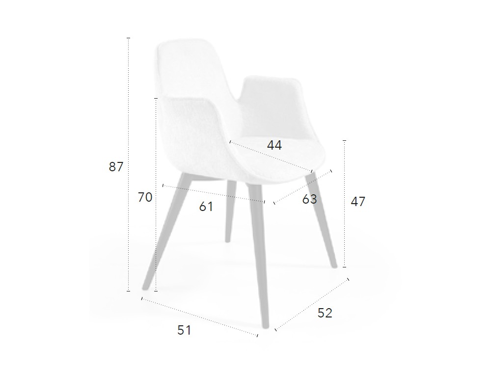 Silla Beatle CH Design Nacher - 5