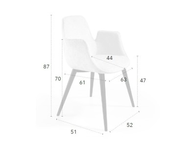 Silla Beatle CH Design Nacher - 5