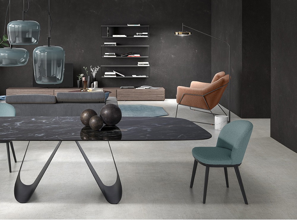 Butaca Tulip Bouclé CH Design de Mobles Nacher - 3