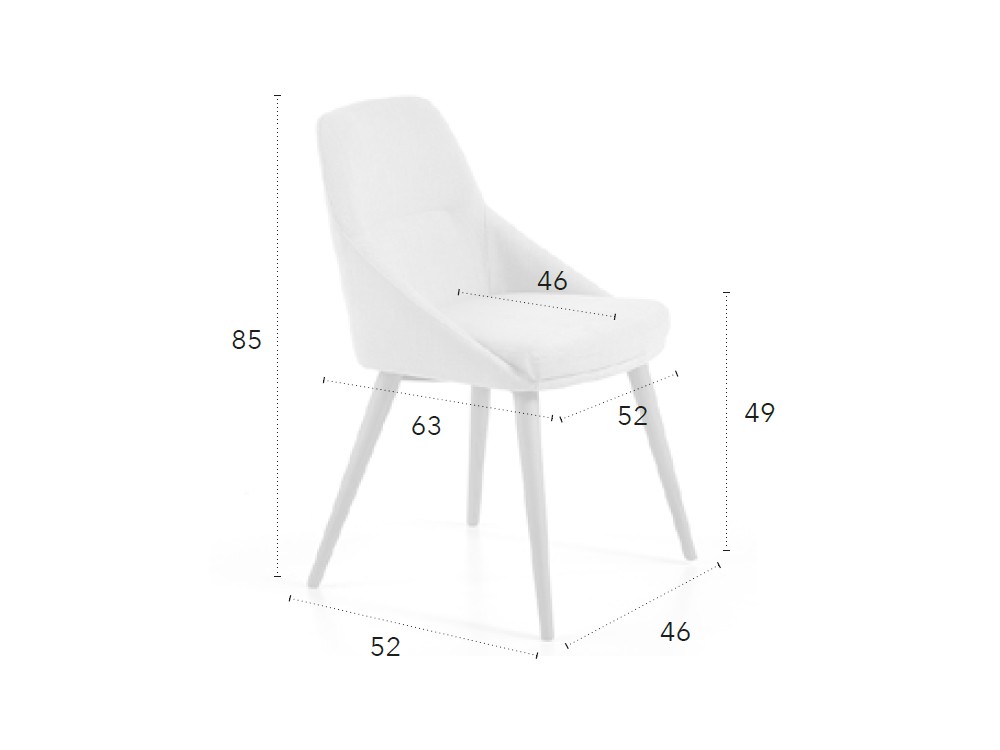 Silla Abby CH Design de Mobles Nacher - 4