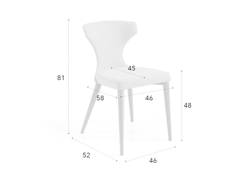 Silla Sophie A CH Design de Mobles Nacher - 3