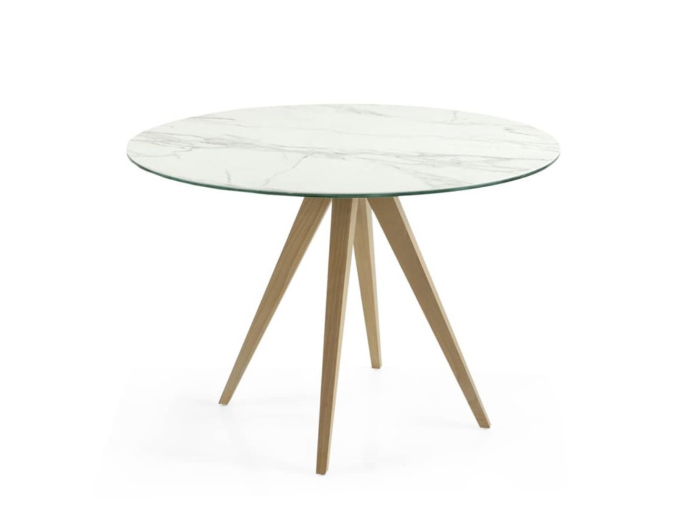 Mesa redonda August A Porcelánico CH Design de Mobles Nacher - 3