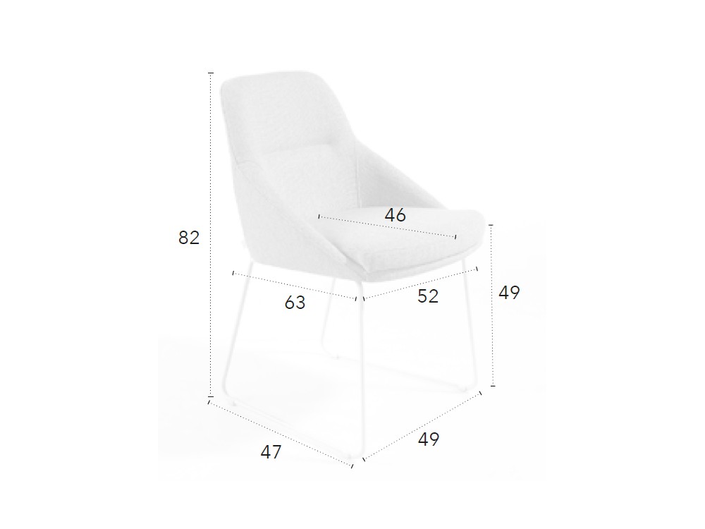 Silla Abby D CH Design de Mobles Nacher - 4