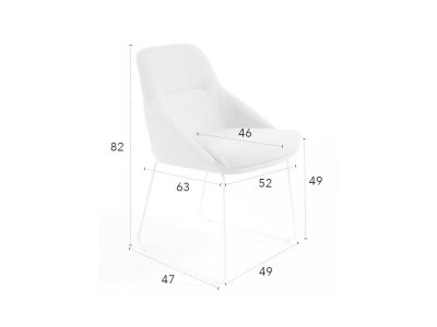 Silla Abby D CH Design de Mobles Nacher - 4