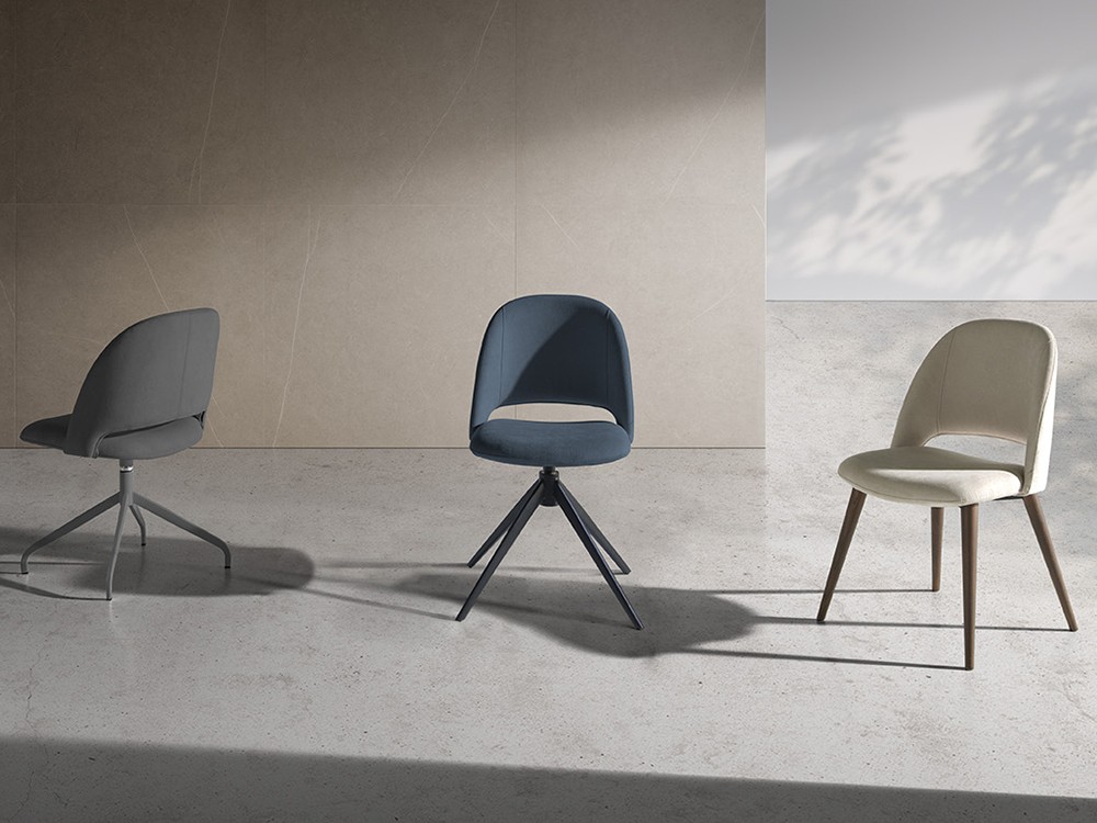 Silla giratoria Cassia D CH Design de Mobles Nacher - 2