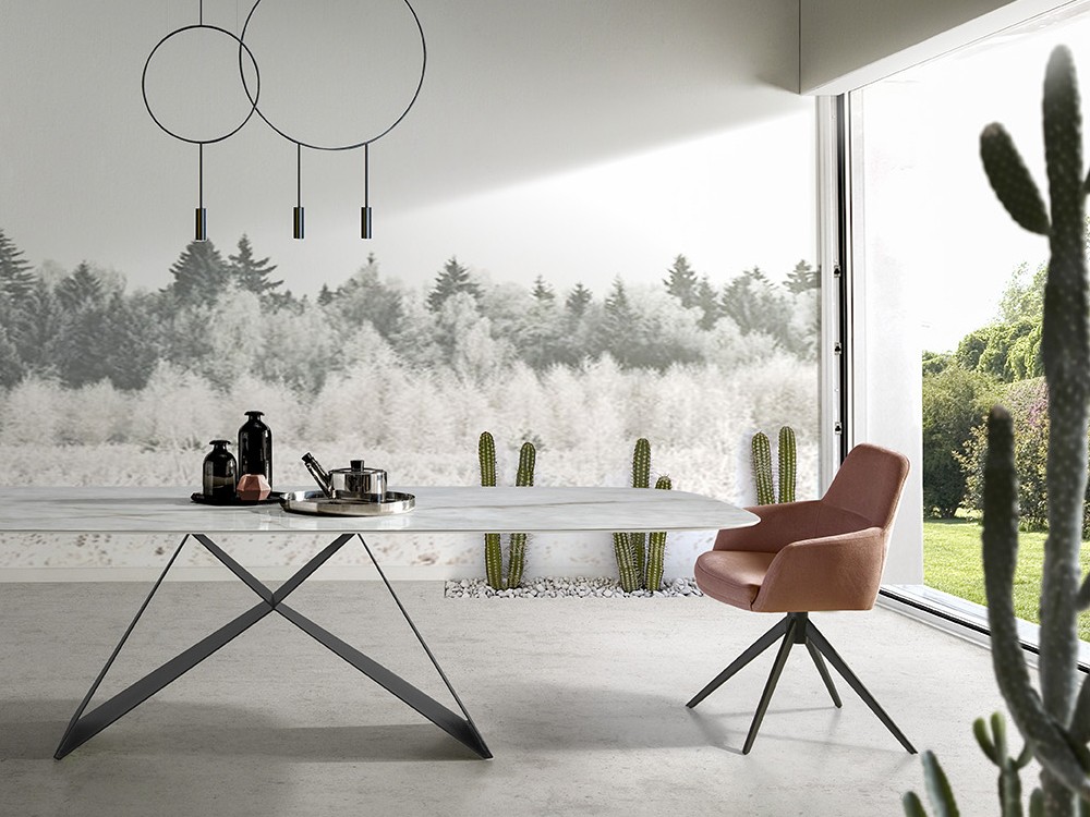 Silla giratoria Roger C CH Design de Mobles Nacher - 2