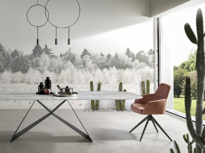 Silla giratoria Roger C CH Design de Mobles Nacher - 2