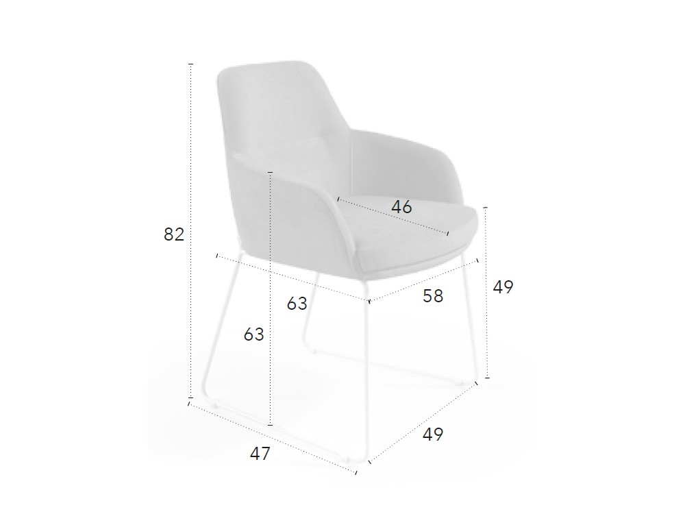 Silla Roger D CH Design de Mobles Nacher - 4
