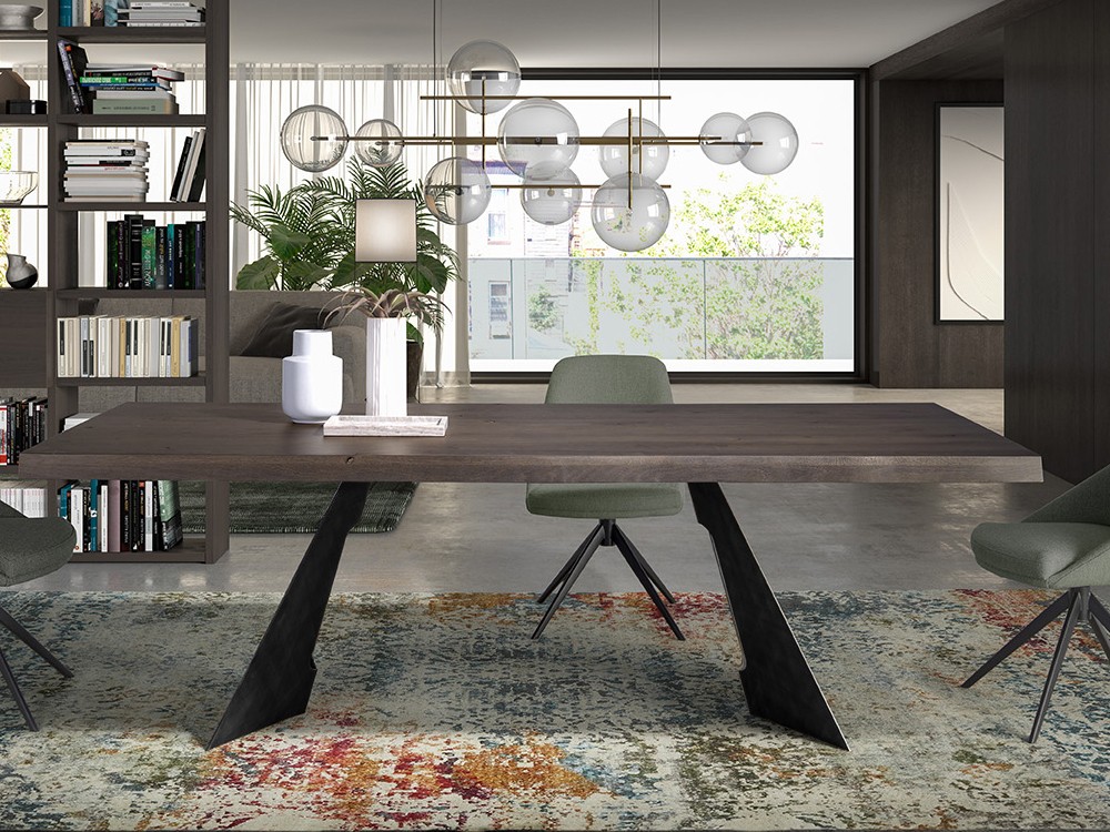 Mesa Kiv Fix Wood CH Design de Mobles Nacher - 1