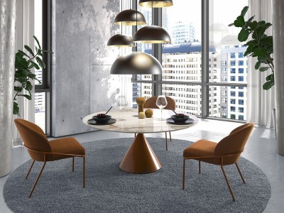Mesa redonda Aiko Lounge CH Design de Mobles Nacher - 1
