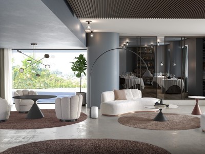 Mesa redonda Aiko Lounge CH Design de Mobles Nacher - 7
