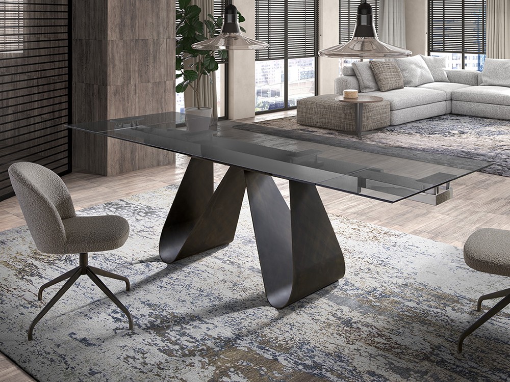 Silla giratoria Wendy B Bouclé CH Design de Mobles Nacher - 2