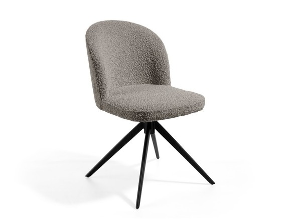 Silla giratoria Wendy C Bouclé CH Design de Mobles Nacher - 1