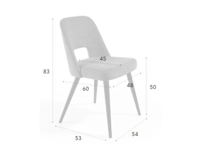 Silla Emma B CH Design de Mobles Nacher - 3