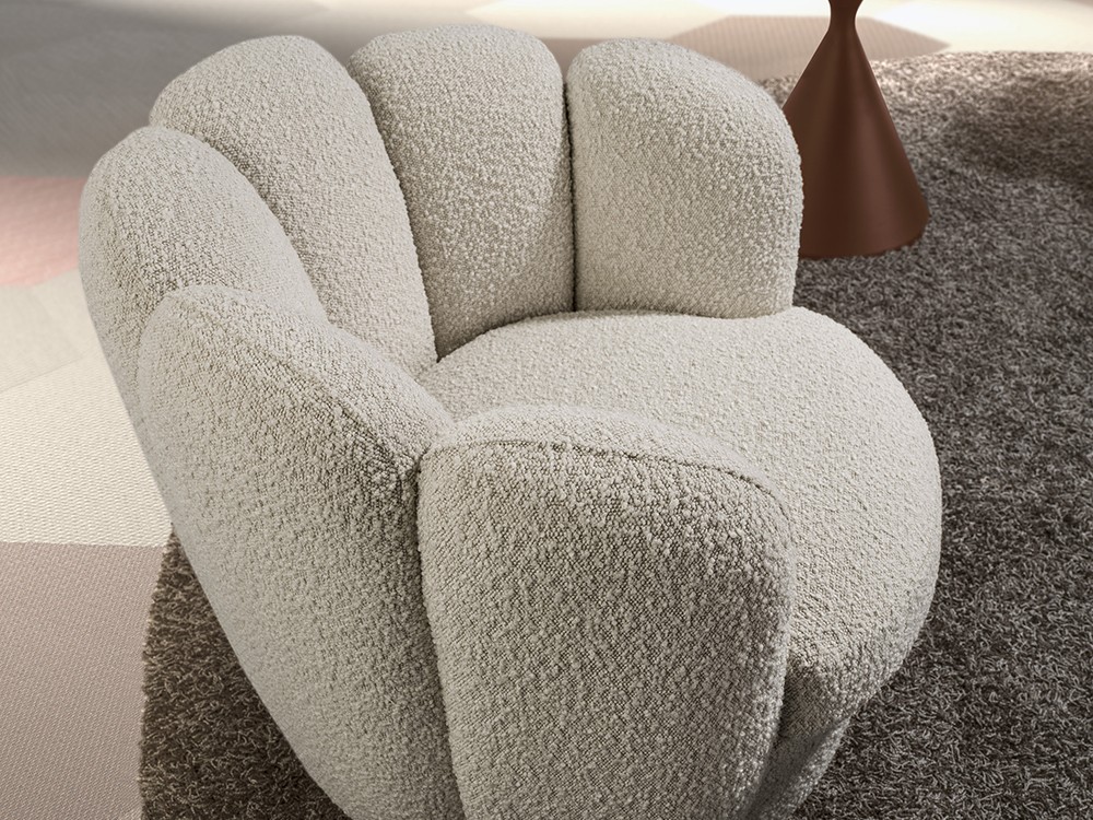 Sillón Tonbo Bouclé CH Design de Mobles Nacher - 2
