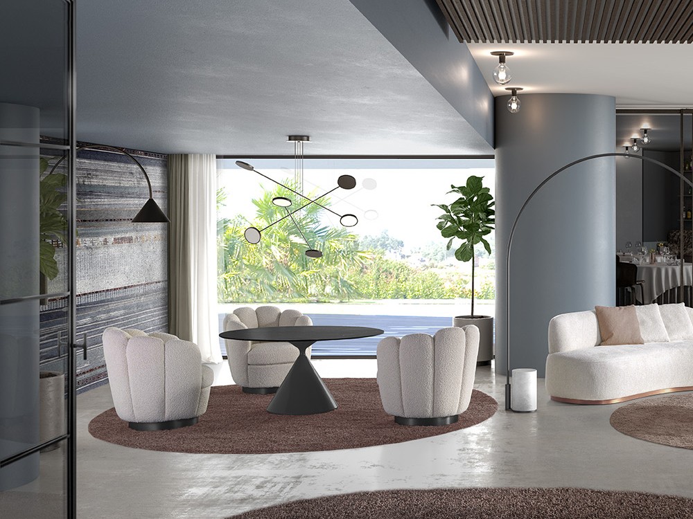 Sillón Tonbo Bouclé CH Design de Mobles Nacher - 6