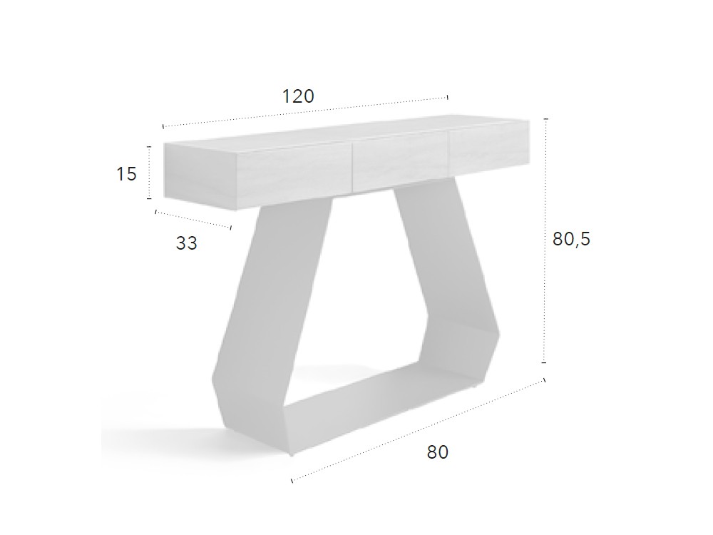 Consola Urus CH Design de Mobles Nacher - 4