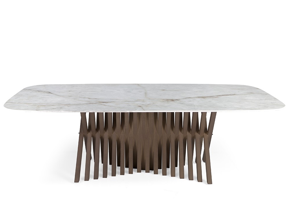 Mesa Alf Fix Keramic Wood de Mobles Nacher - 2