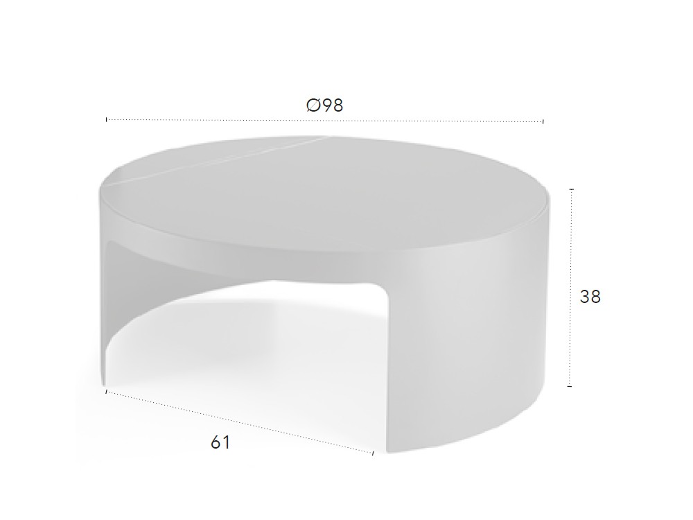 Mesa de centro Nomi CH Design de Mobles Nacher - 5