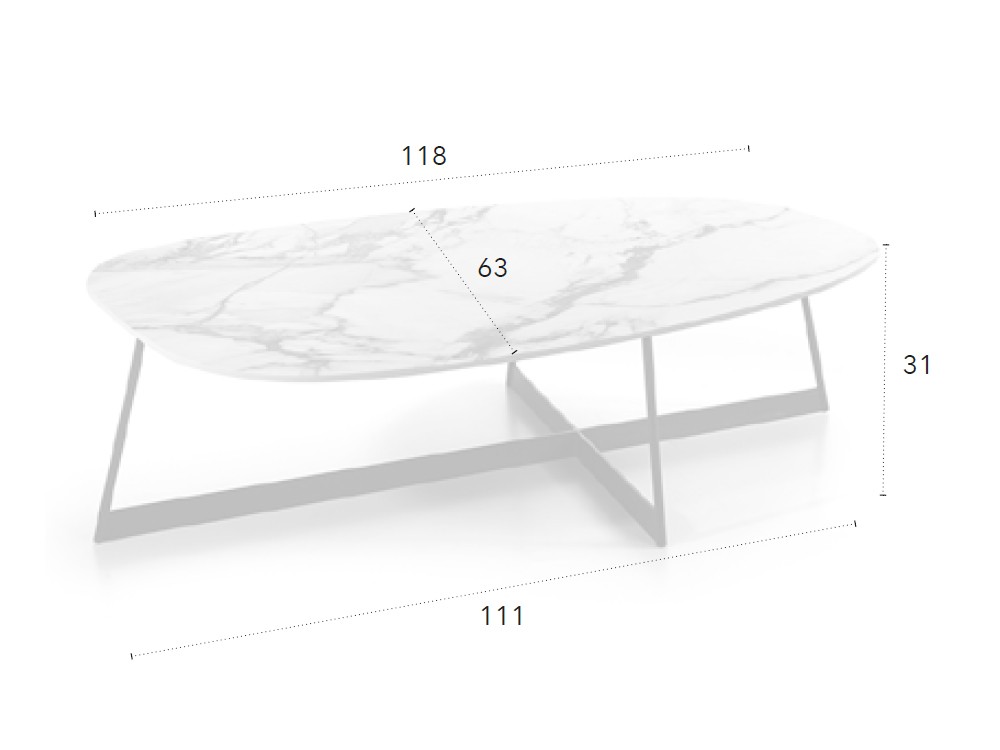 Mesa de centro Mezzo XL de Mobles Nacher - 4