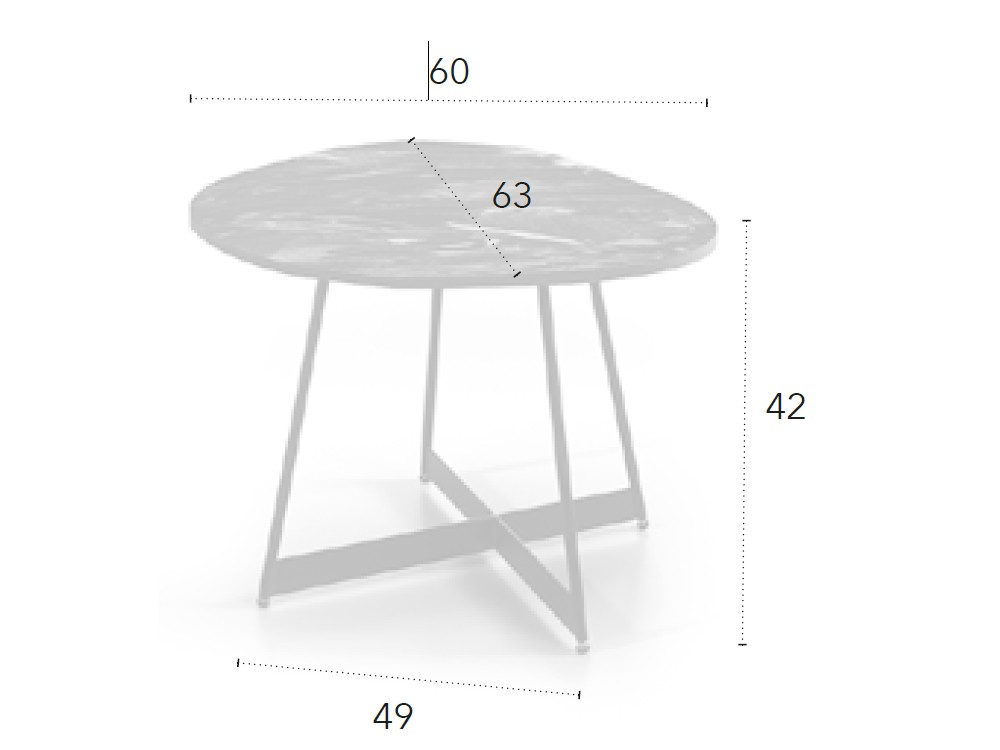 Mesa auxiliar Mezzo XL de Mobles Nacher - 4