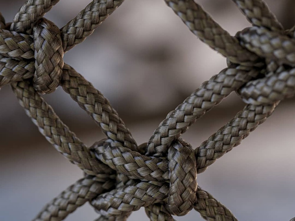 Sofá para exterior de aluminio y cuerda trenzada Moma de skyline design - 11