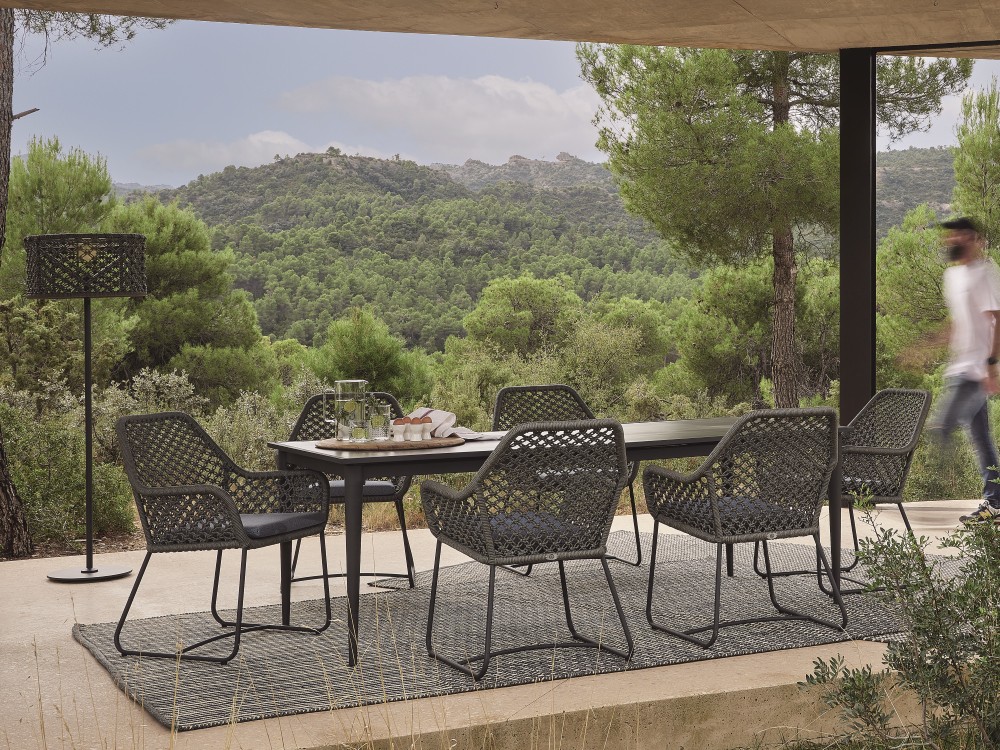 Mesa de comedor exterior Moma Skyline Design - 8