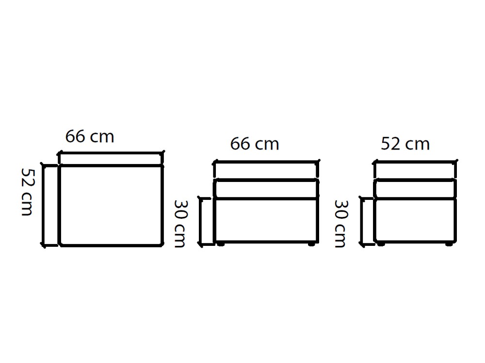 Otomán de fibra trenzada Ruby de Skyline Design - 3