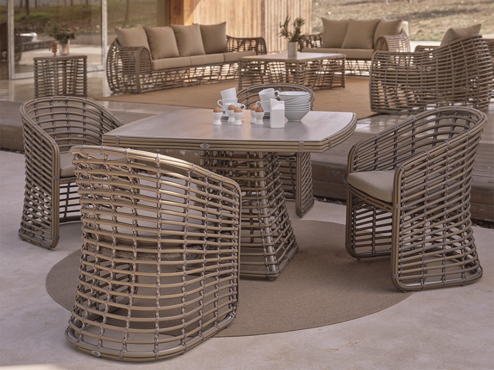 Silla de exterior de fibra sintética Ruby de Skyline Design - 6