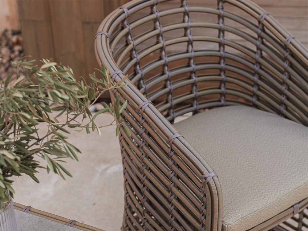 Silla de exterior de fibra sintética Ruby de Skyline Design - 4