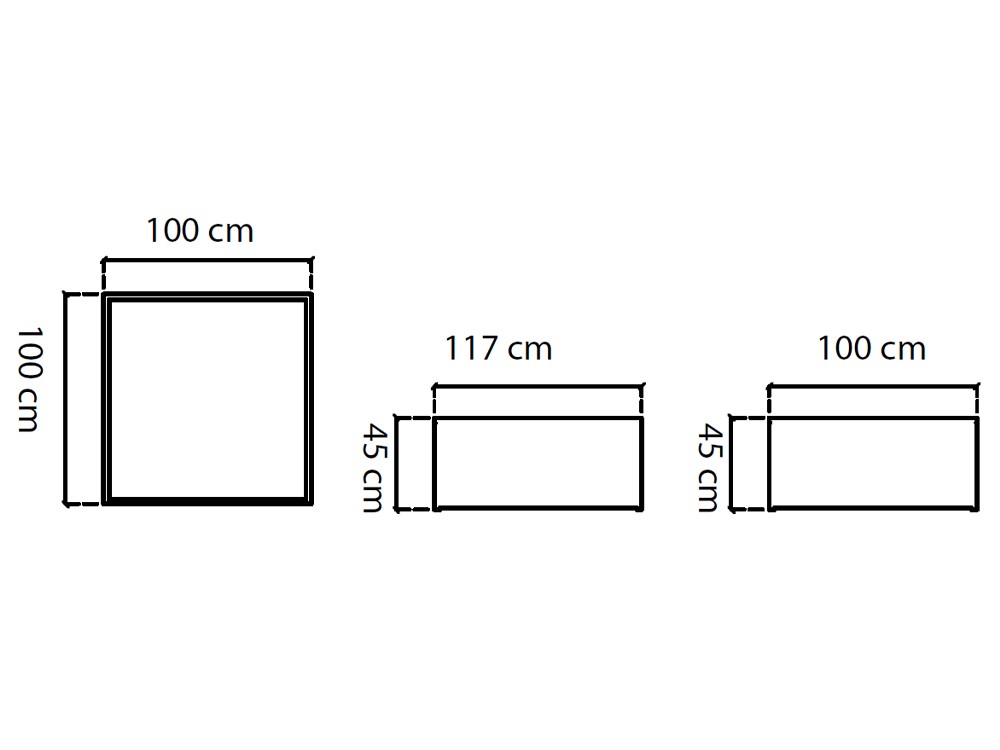 Mesa de centro de fibra sintética y sobre dekton Ruby de Skyline Design - 4