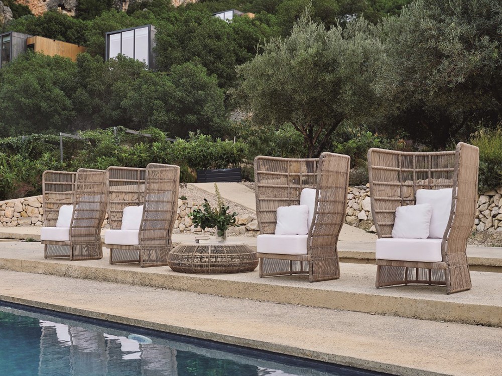 Sillón para exterior de fibra sintética Spa Skyline Design - 1