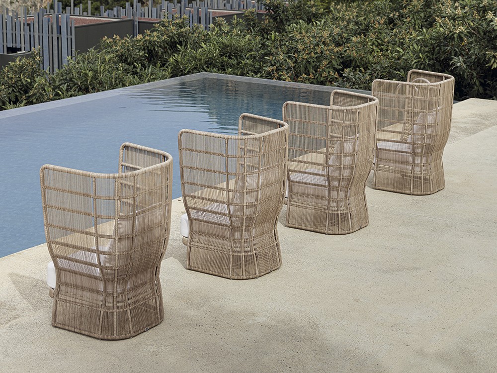 Sillón para exterior de fibra sintética Spa Skyline Design - 4